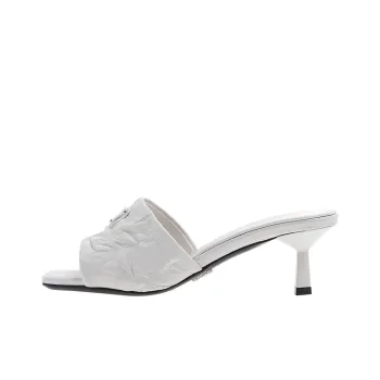 PRADA Slide Slippers Women's White