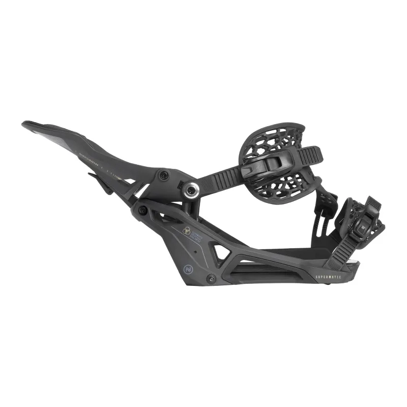 NIDECKER SUPERMATIC Quick Release Binding Single Snowboard Ski Bindings Unisex-6