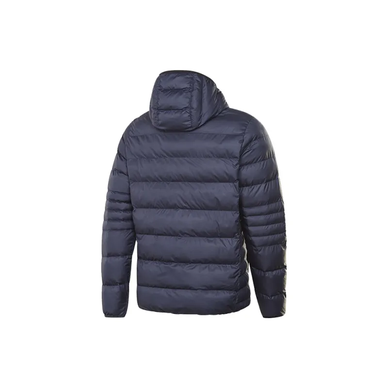 Reebok Puffer Jackets Men Navy Blue-1