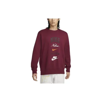Nike Club Fleece Sweatshirt Men's Team Red