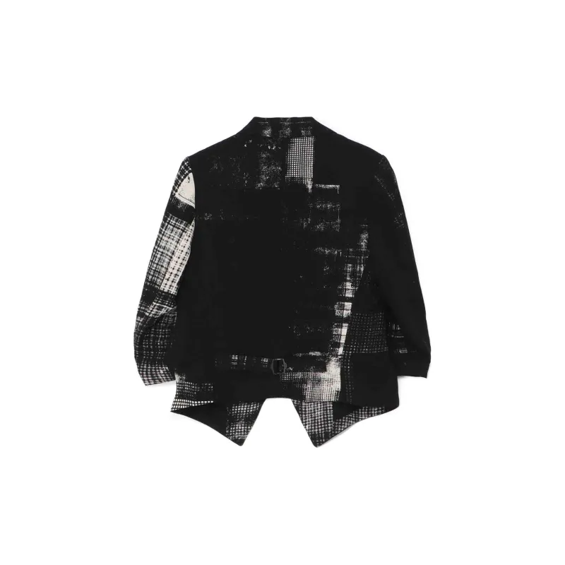 Yohji Yamamoto Copied Check print Blazer-1