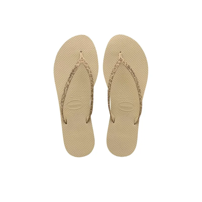 Havaianas YOU ANIMALS Flip Flops Women's Brown-2