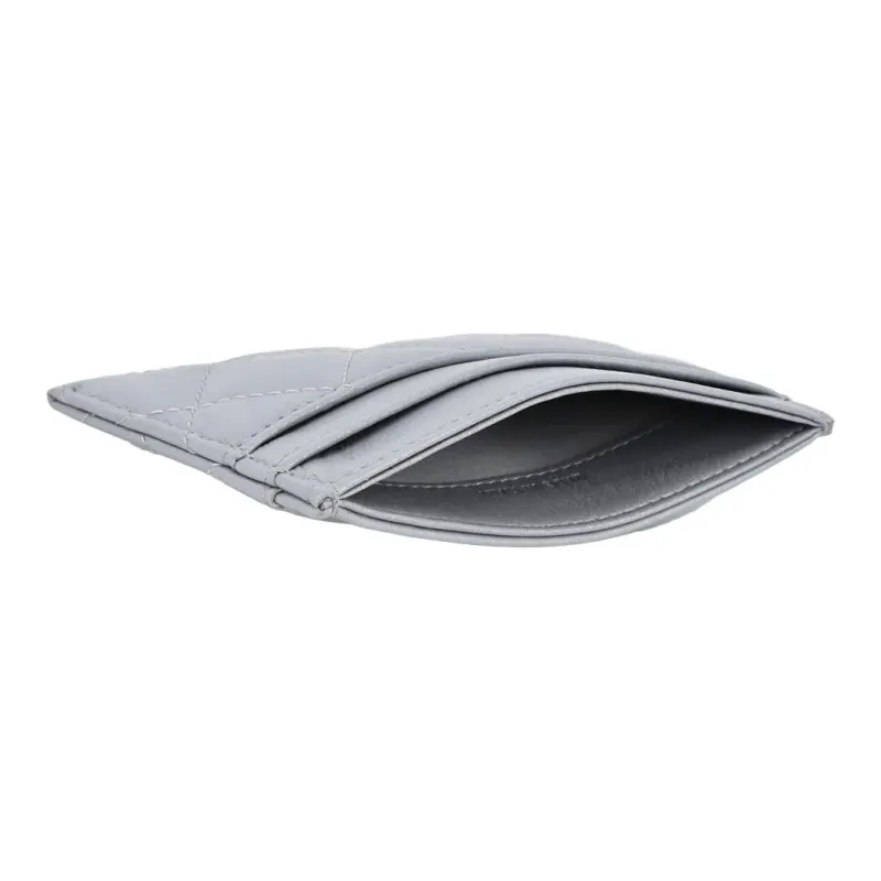 CHANEL Classic Card Holder Silver AP0213-3