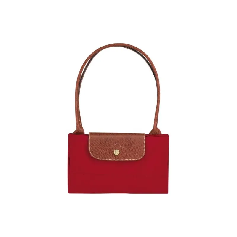 LONGCHAMP Le Pliage Fabric Portable Tote Dumpling Bag Tubas Women's Red-3