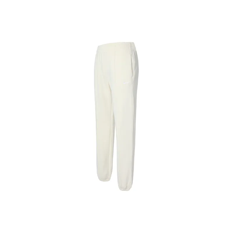 Nike Sportswear Essentials Series Knitted Sweatpants Women's Coconut Milk-1
