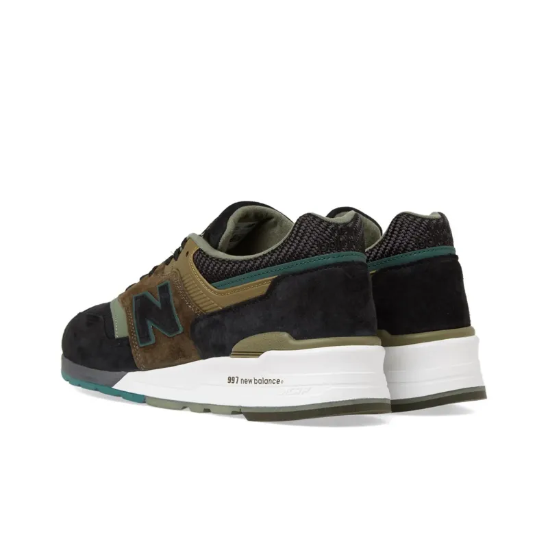 New Balance 997 Black Green-3