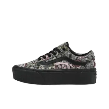 Vans Old Skool Cushioning Wear-Resistant Low-Top Skateboard Shoes Unisex Black