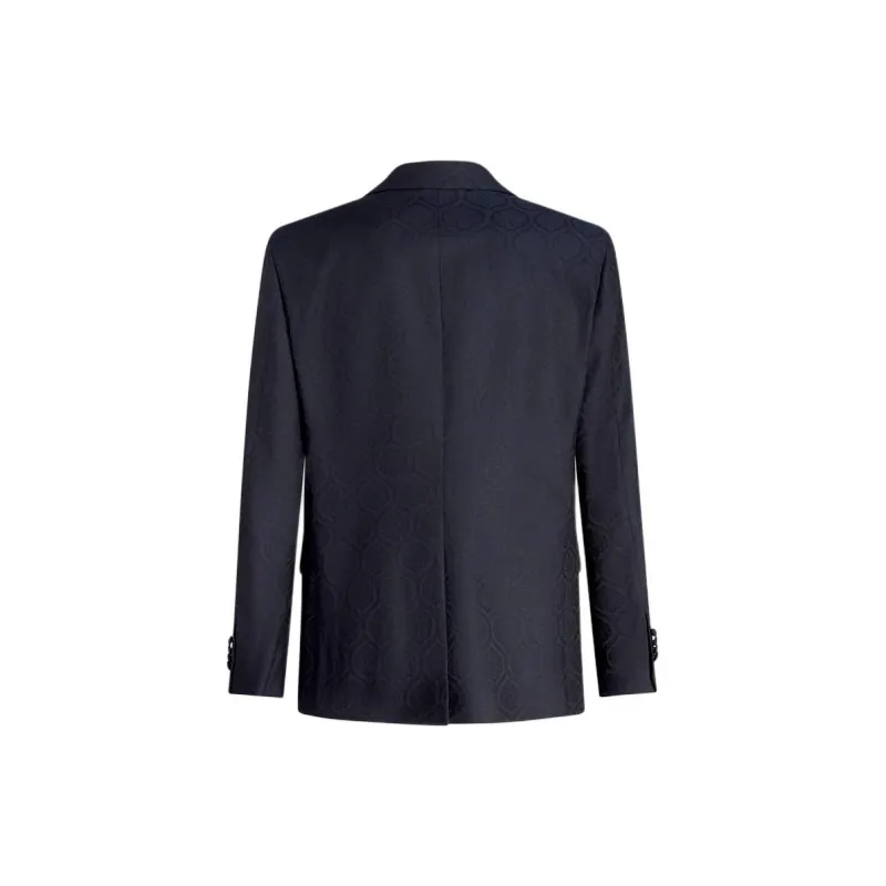 ETRO Peak lapel Single breasted Blazer-1