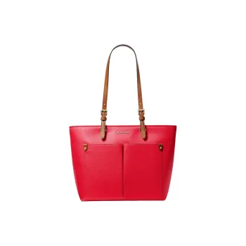 MICHAEL KORS Jet Set Travel Cotton And Polyurethane Tote Bag Shopping Bag Handbag Shoulder Bag Women's Red