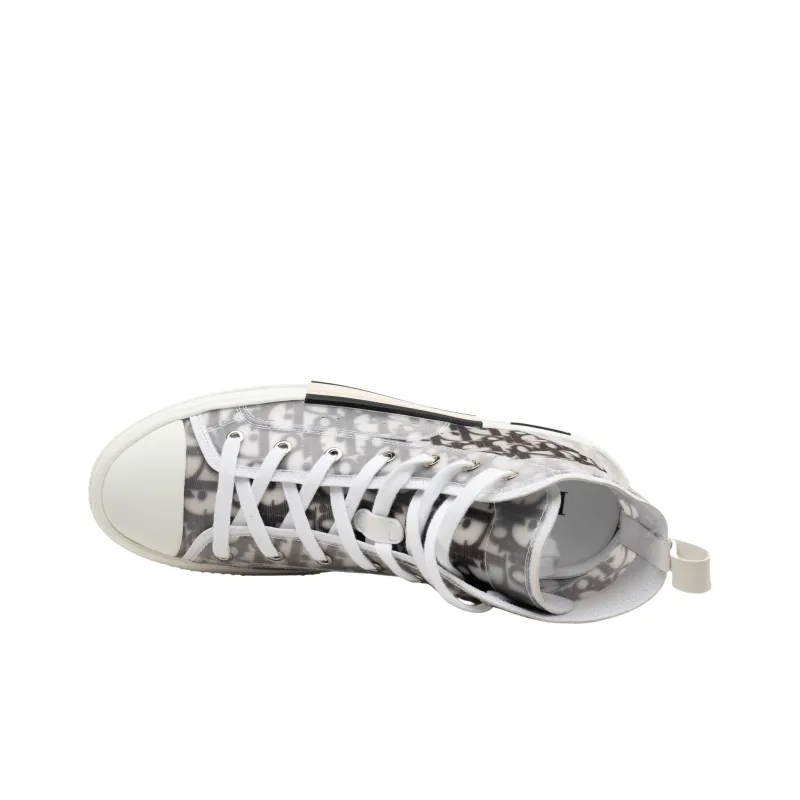 DIOR B23 High Top Grey Leopard-4