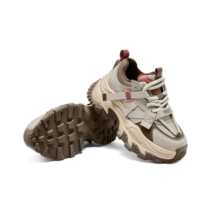 C°BANNER Height Increasing Warmth Low-Top Chunky Sneakers Women's-3