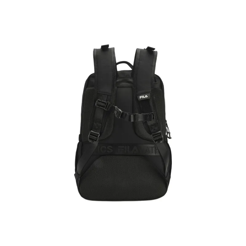 FILA Fitness Series Textile Nylon Backpack Extra Small Men's Pitch Black-3