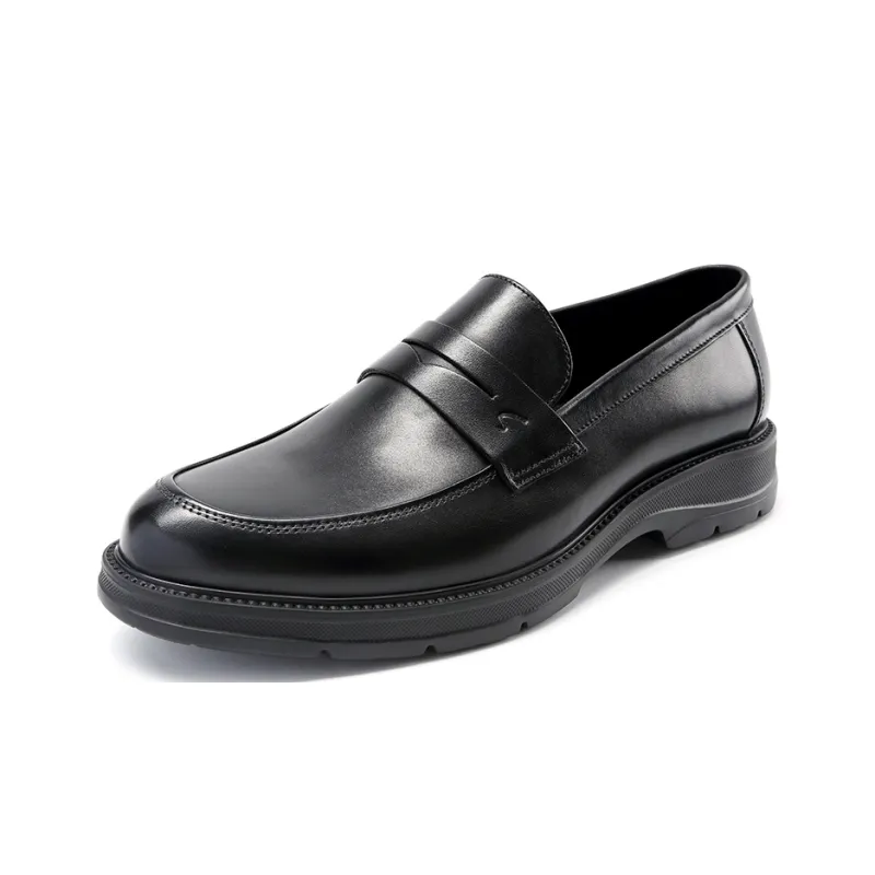 Satchi Loafers 3.5CM Men's Black-1