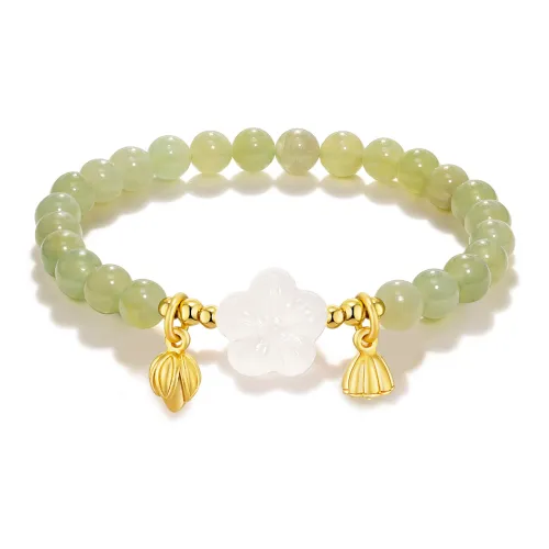 Far Mountain Joe Chalcedony Jade Bracelets Unisex