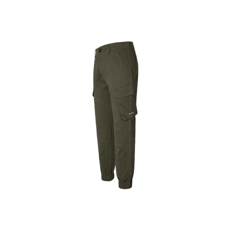 ENSHADOWER Casual Pants Unisex Army Green-1