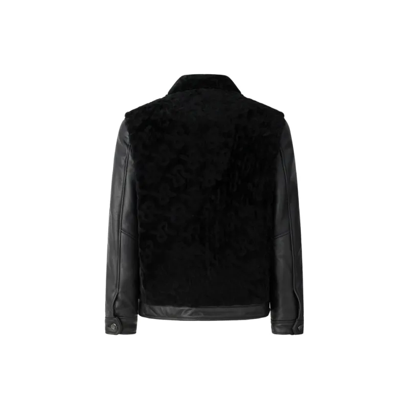 RARE Leather Jacket Men's Black-1
