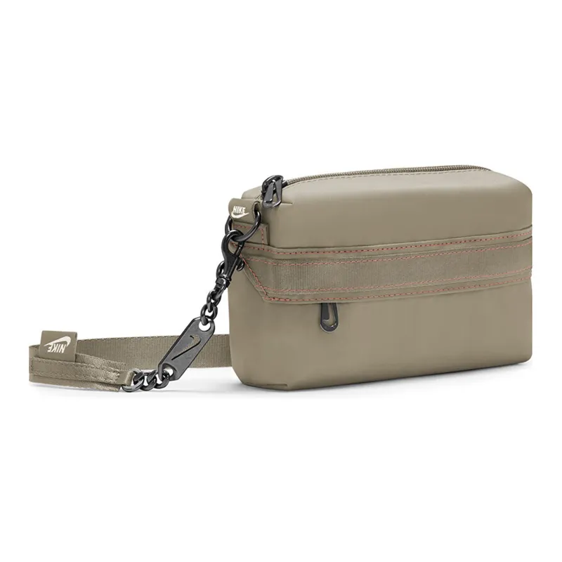 Nike Polyester Shoulder Bag Crossbody Bag Unisex Olive Green-1