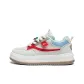 Beige Red Light Blue