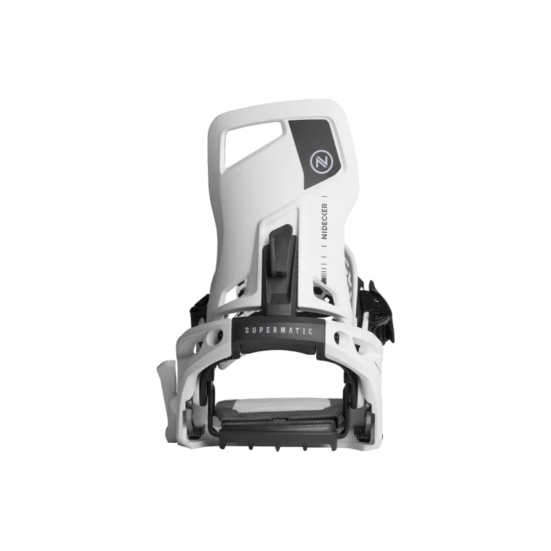 NIDECKER SUPERMATIC Quick Release Binding Single Snowboard Ski Bindings Unisex-13