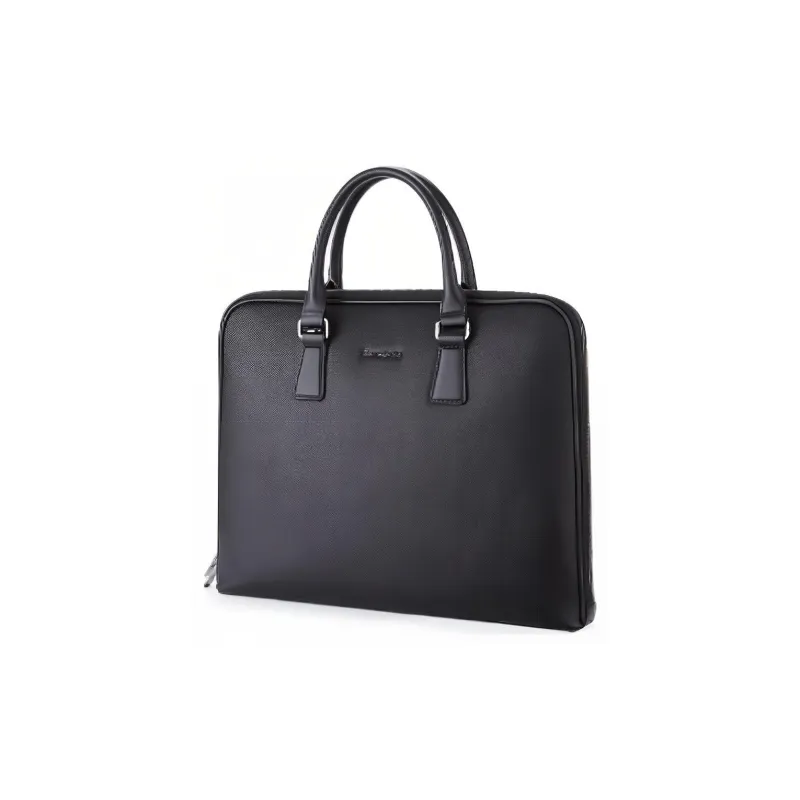SAMSONITE PU Briefcase Laptop Bag Handbag Men's Black-1
