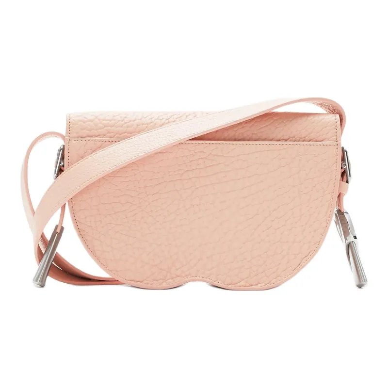 Burberry Grained Calfskin Shoulder Bag Crossbody Bag Women's Rouge Red-2