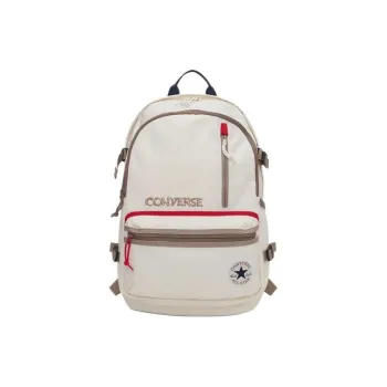 Converse Straight Edge Polyester Backpack Regular Unisex Milk White