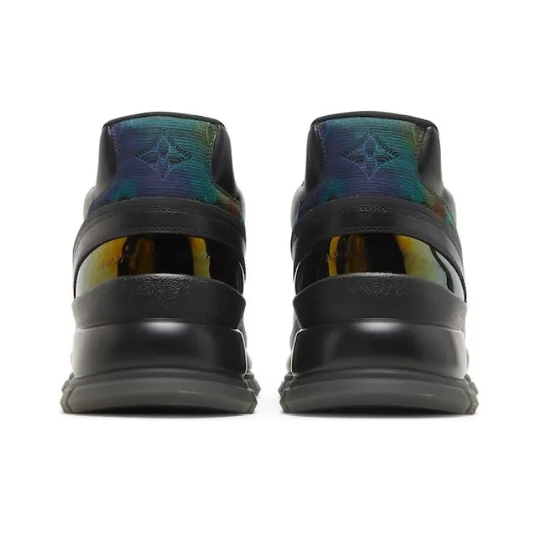 LOUIS VUITTON 2054 Trail Sneakers 'Black Iridescent'-4