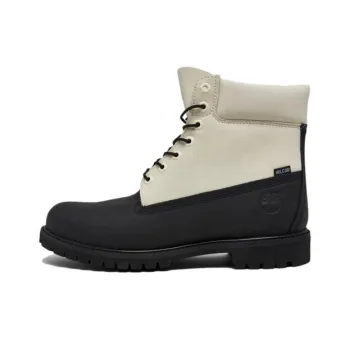 Timberland Premium 6 Inch Waterproof Boot 'Black White'
