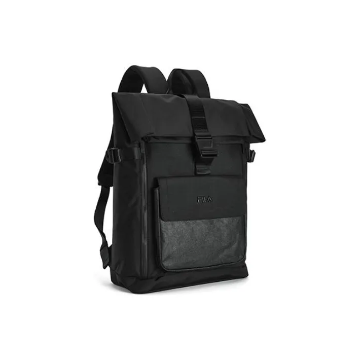FILA Fabric Backpack Men's Jet Black-2