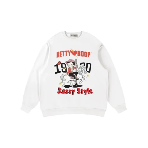 BETTY BOOP Sweatshirts Unisex