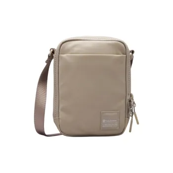 Lululemon Water Resistant Fabric Shoulder Bag Crossbody Bag Unisex Linen