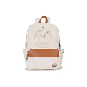 Hello Marche Backpacks White