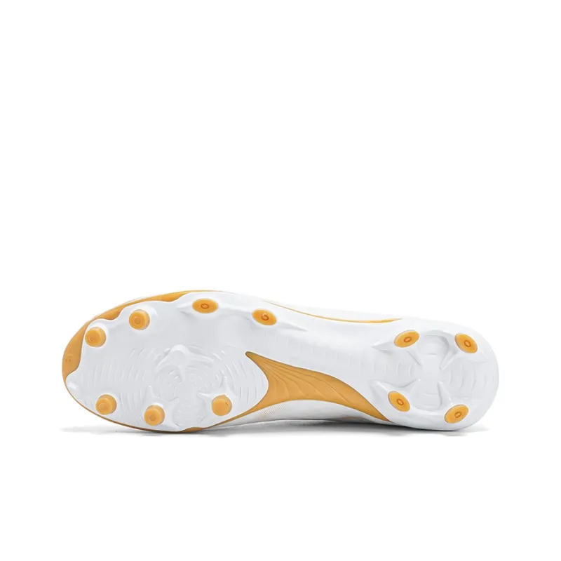 FACTORIAL Soccer Shoes Unisex White Gold-4