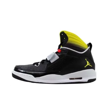 JORDAN Flight 97 Black Vibrant Yellow Pure Platinum