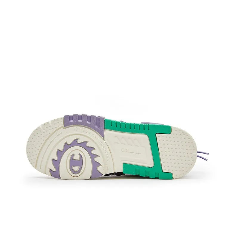 Champion Bumper V1 Headphone Trainer Low Top Skateboard Shoes Women's Green-4