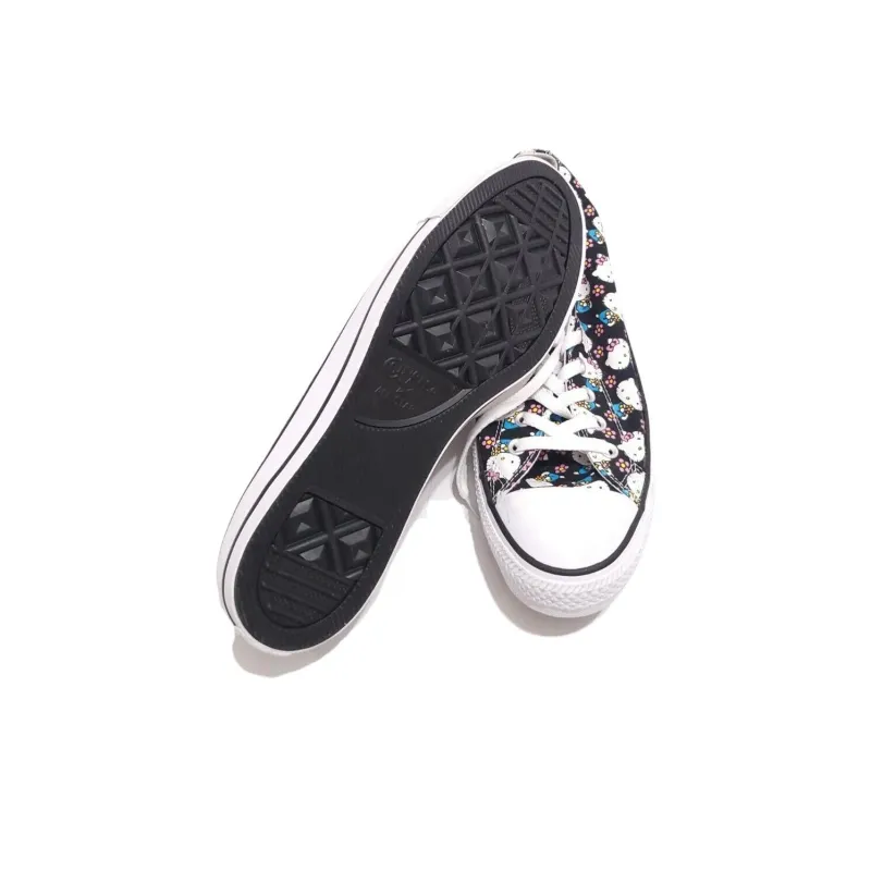 Chuck Taylor All Star Hello Kitty X Converse Ox 'Kitty Flower Pattern'-4