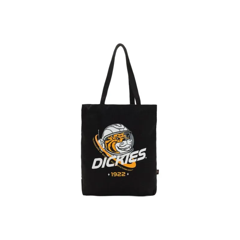 Dickies Fabric Tote Bag Shopping Bag Handbag Shoulder Bag Unisex Asphalt Black-0