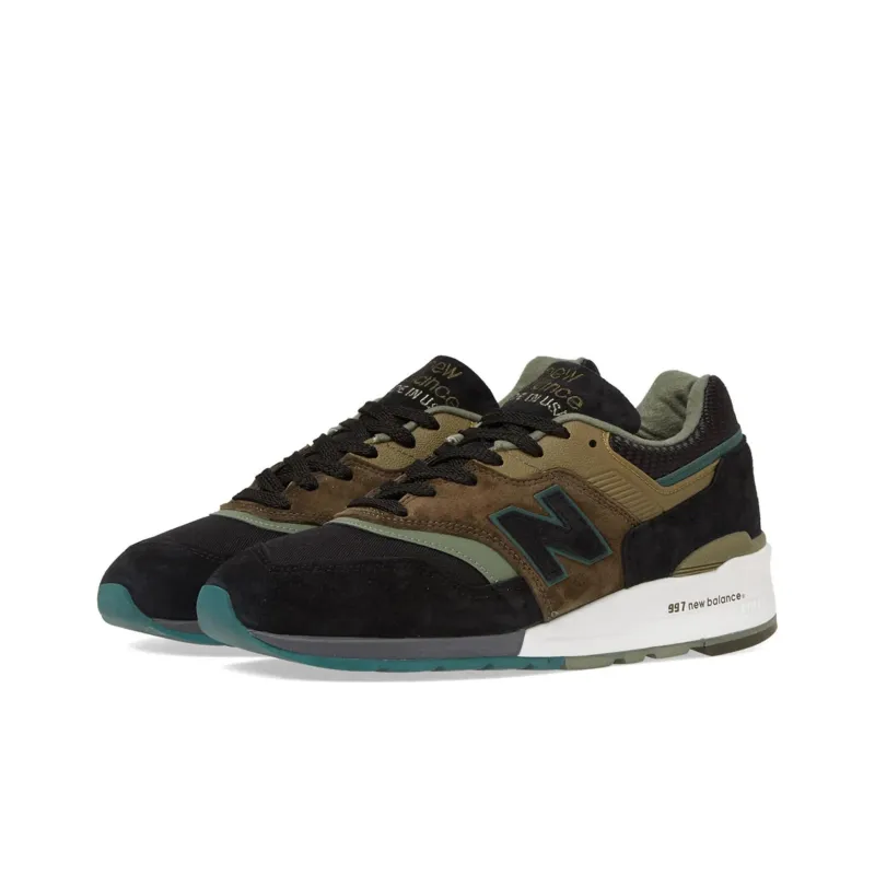 New Balance 997 Black Green-1