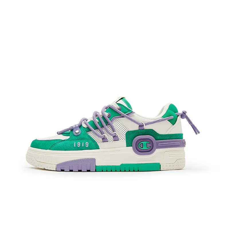 Champion Bumper V1 Headphone Shoes Low Top Skateboard Shoes Men's Green-0