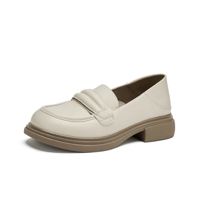 GEMEIQ Loafers Women's Black/Ecru/Burgundy-2