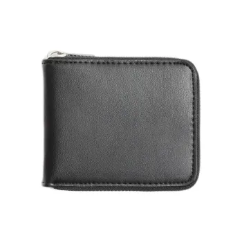 ZARA Polyurethane Wallet Men's Black