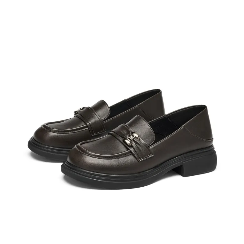 GEMEIQ Loafers Women's Black/Burgundy/Ecru-9