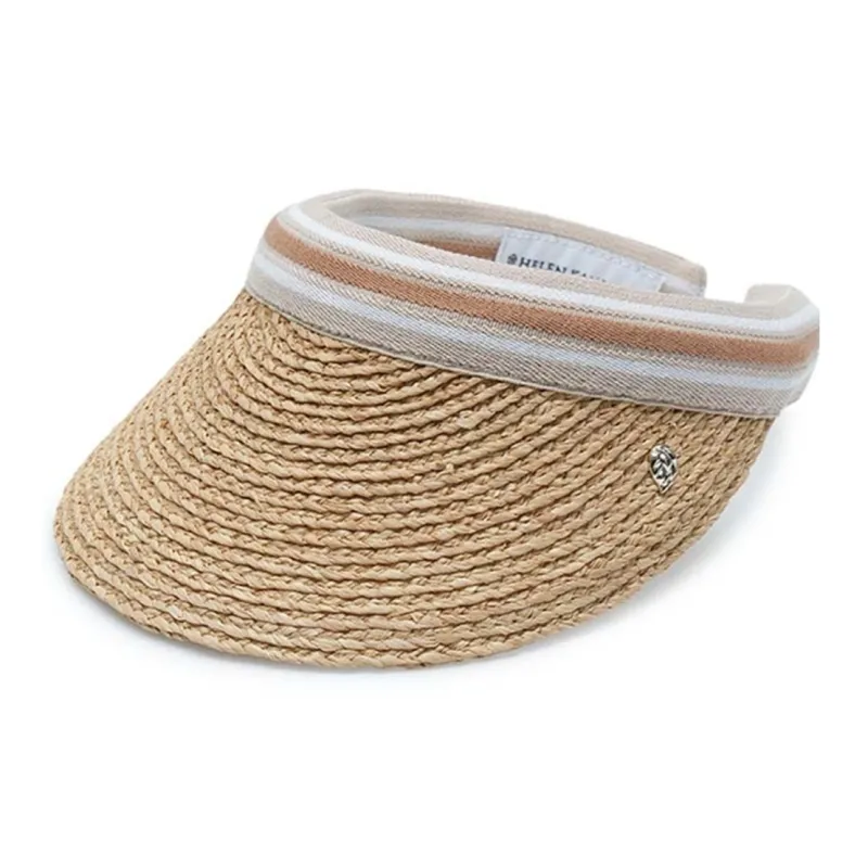 HELEN KAMINSKI Raffia, Cotton Elastane, Polyester Sun Protection Hats Unisex Light Umber-1