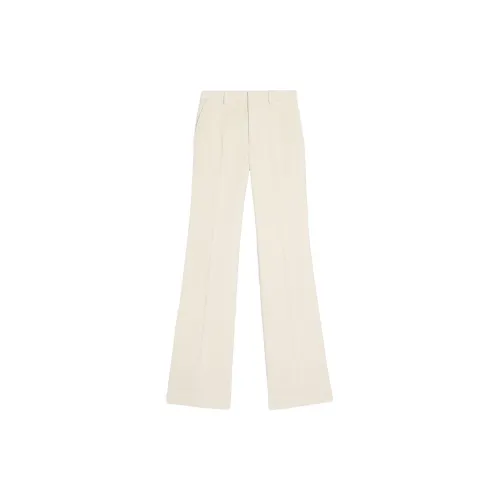 AMI Paris High-waisted Wide-leg Corduroy Trousers