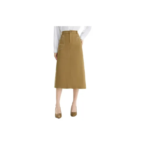 SMEN Denim Long Skirts Women's