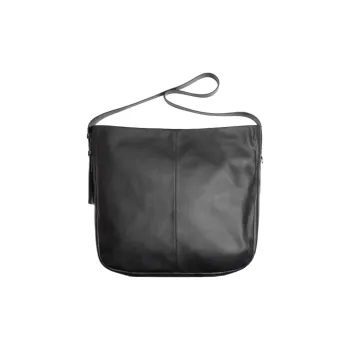 ZARA MAISON SPECIAL Collaboration Cow Leather Crossbody Bag Shoulder Bag Men's Black
