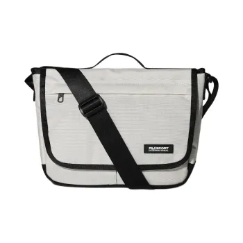 FILA Nylon Shoulder Bag Crossbody Bag Regular Unisex Cream