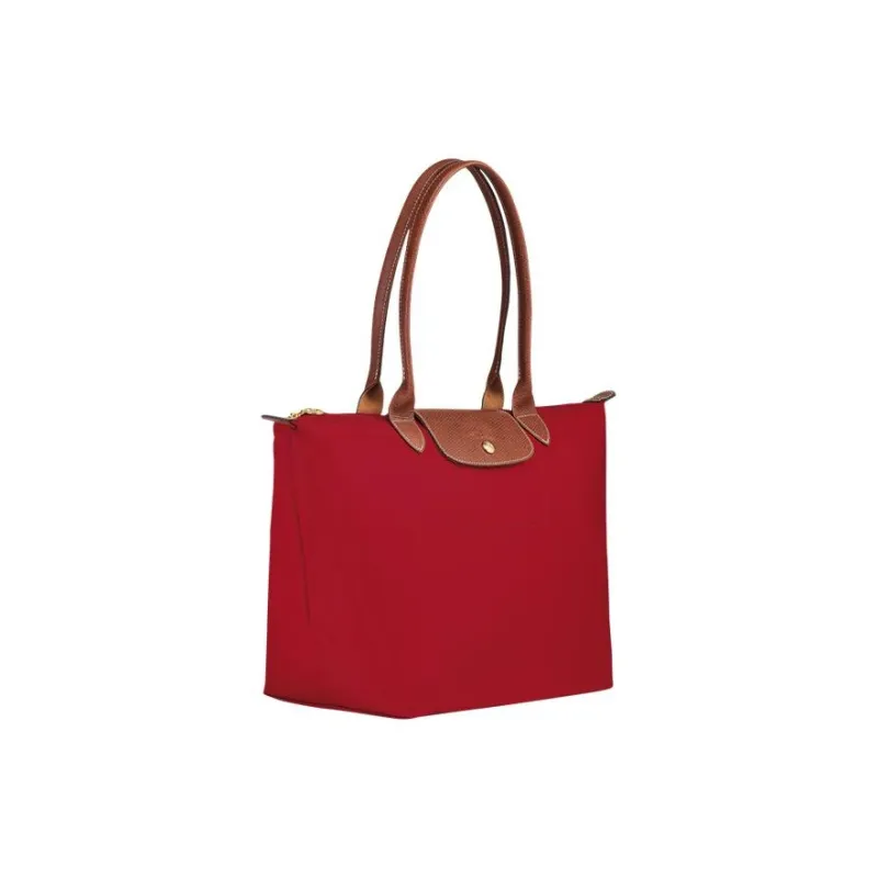 LONGCHAMP Le Pliage Fabric Portable Tote Dumpling Bag Tubas Women's Red-1