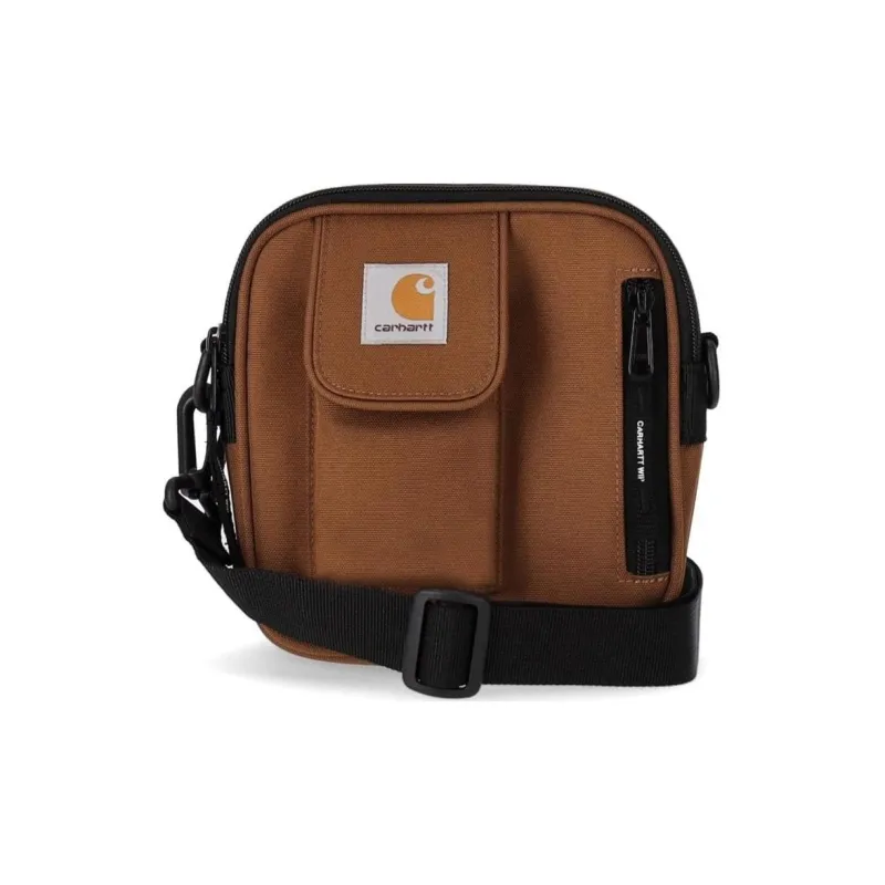 Carhartt WIP Recycled Polyester Crossbody Bag, Shoulder Bag Men's Brown-2