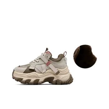 C°BANNER Height Increasing Warmth Low Top Chunky Sneakers Women's